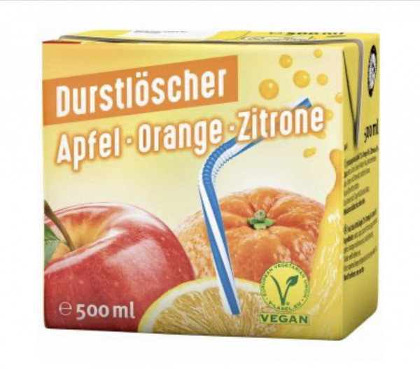 Durstlöscher Apfel-orange-Zitrone 500ml