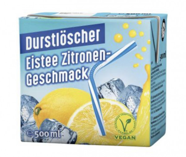 Durstlöscher Eistee Zitrone 500ml